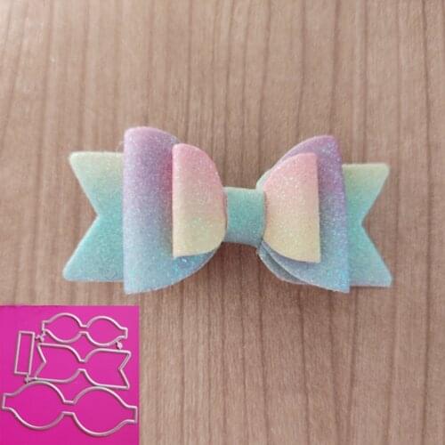 Exquisite bow tie, box lace metal cutting template, handicraft paper template, scrapbook, card processing, embossed folder