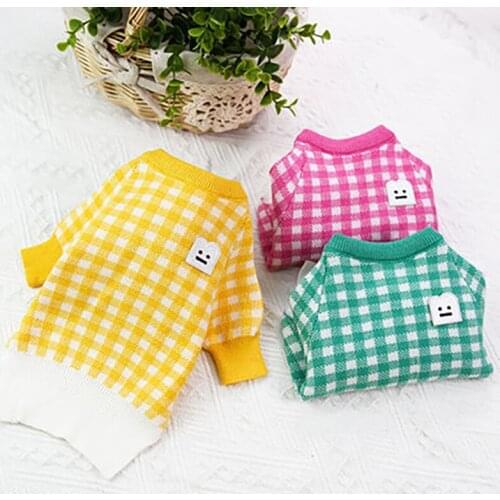 Korean Pet Clothing For Dog Clothes Coat Jacket Warm Pet Dog Clothes Winter Soft Sweater For Small Dogs Cats Chihuahua Yorkshire