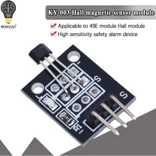 KY-003 Standard hall current sensor module Magnetic Sensor Module for Arduino AVR Smart CarsPIC KY 003