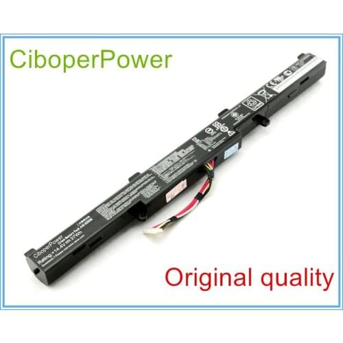 Original 14.4V 44WH Battery for A41-X550E X550E K550E K550D Laptop battery