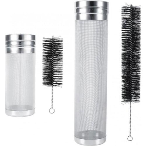 Beer Filter Eco-friendly Good Filtering Performance Stainless Steel Homebrew Hop Filter for Home