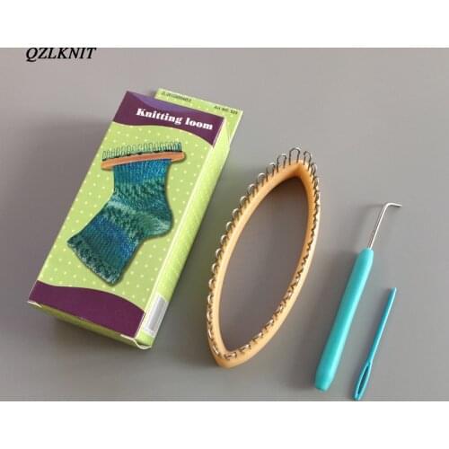 QZLKNIT Sock Weaver tool Hosiery Cylindrical Woven Knit Socks DIY Plastic Tool Weaving Socks Tool Accessories