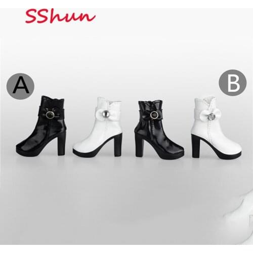 ZYTOYS ZY1011 1/6 scale Female boots bow boots Model For 12'' Action Figure Body DIY Accessories