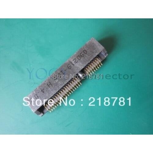 10x New Original 52PIN 4.0H Mini PCI-E PCIE Slot Connector Socket for Laptop Wireless Network Card