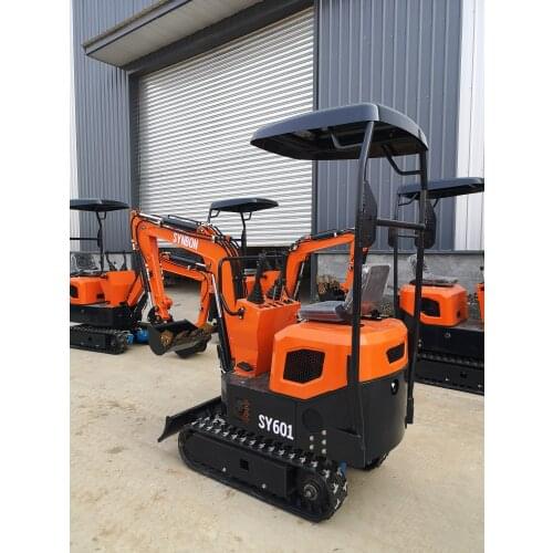 2021 SYNBON New Designed Garden Machine Micro Crawler Bucket Excavator SY601 Mini Excavator Digger