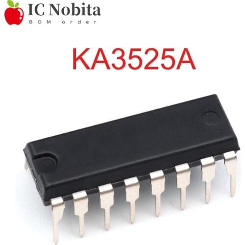 5PCS KA3525A DIP16 KA3525 DIP 3525A DIP-16 Power Management IC Chip PWM/PMW Controller New Original