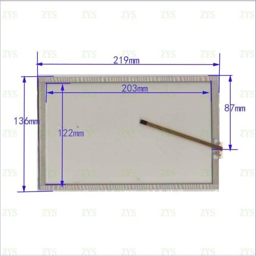 ZhiYuSun 3565C 9 Inch 219*136MM Touch Screen this is compatible for GPS CAR video Industrial use