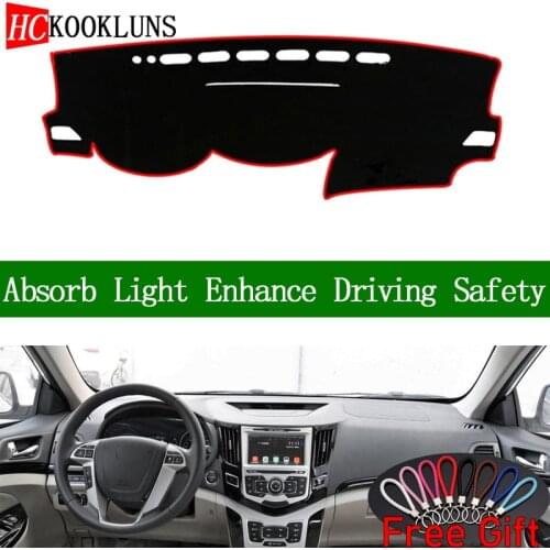 For BYD e5 2016 2017 2018 Dashboard Cover Sun Shade Dash Mat Pad Carpet Car Stickers Interior Accessories