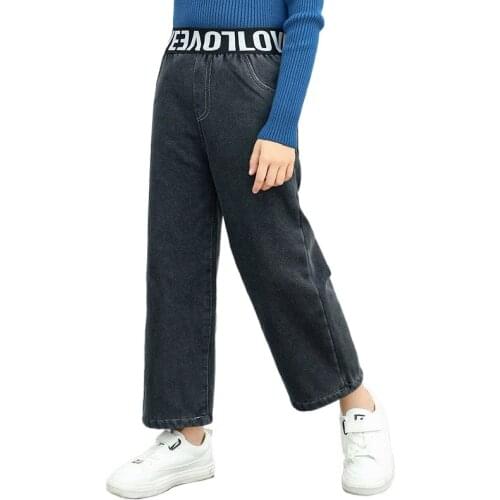 Школьные джинсы для девочек FairyTown China At AliExpress