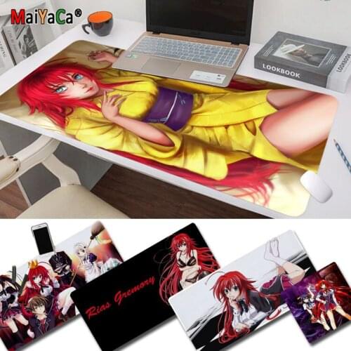 High school dxd New Designs gamer play mats Mousepad Size for large Edge Locking Gameing World of tanks CS GO Zelda