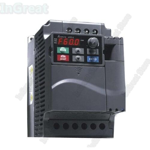 Delta 200W 0.2KW 0.25hp 110V 600Hz AC 1Phase VFD-E VFD002E11A Frequency converter Inverter Driver VFD Built-in PLC Modbus RS485