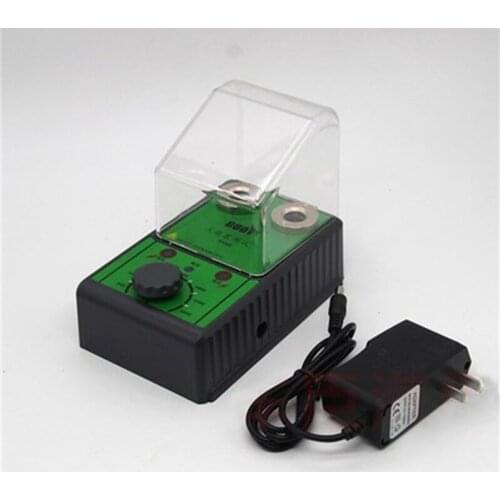 DY28 Automobile Spark Plug Sparkover Tester Double Hole Burner Ignition System Test Bench