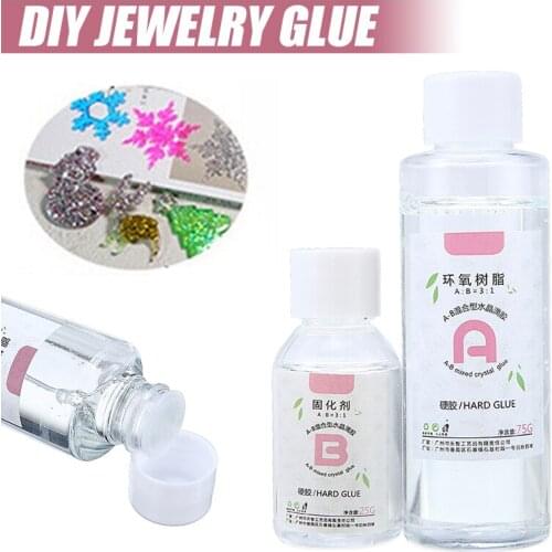 AB Crystal Glue Resin High Adhesive And Transparency For Jewelry Making DIY Decoration Crafts Epoxy Resin A+B Glue