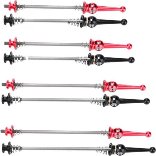 74/100/130/135mm Bicycle Skewer Bicycle Wheel Hub Skewer Bike Swivel-lock Quick Release Titanium Alloy Mountain Road Skewer