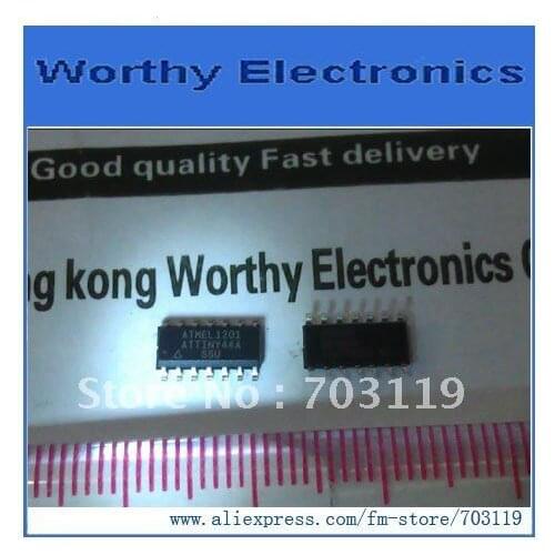 10PCS/LOT ATTINY44A-SSU ATTINY44A ATTINY44 SOIC14