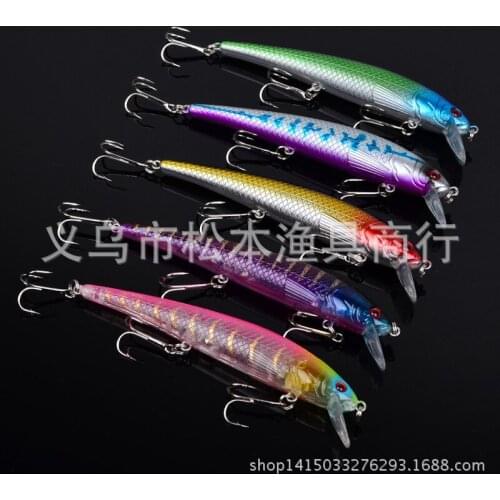 100pcs/lot 4.9" 12.5cm classic bait lures bait 0.6OZ 17g Tackle Swimbait Lure Minnow hard bait DW-1335