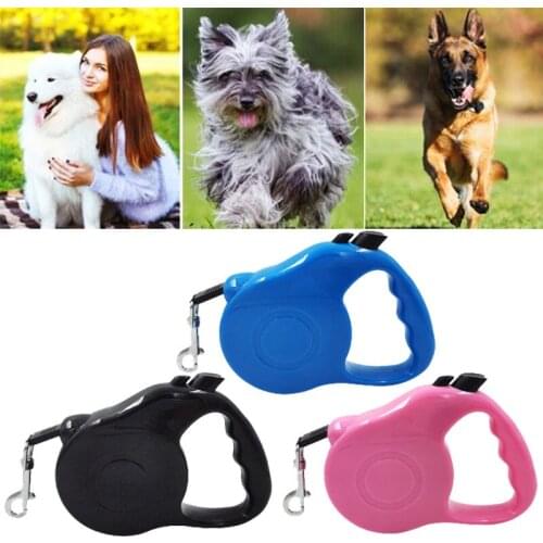 Automatic Retractable Pet Nylon Leash Durable Leads Automatic Extending Dog Leash Rope for Large Small Medium Dogs Pet Supplies