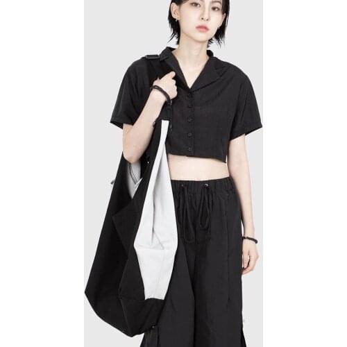 Korean Designer Hobo Large Shoulder Bags for Women Adjustable Strap Ladies Street Shopper Bag Cotton Big Female Tote Handbag XXL