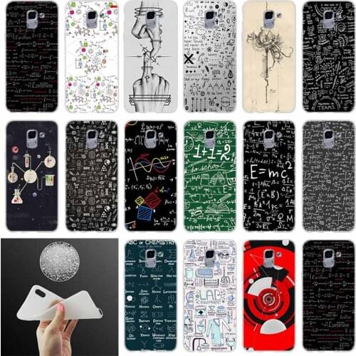 Phone case Cover Chemistry drawing Pattern FOR Coque Samsung Galaxy J6 J4 J8 J7 2018 Plus J3 J5 J7 Prime Pro 2017 2016 Casse