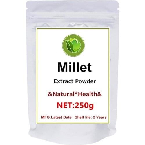 Millet Extract 30:1 Powder Methionine Panicum Miliaceum Pure NO Fillers