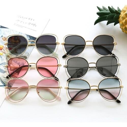 The new fashion butterfly type polarized sunglasses 3039 uv tong street children mirror wholesale sunglasses