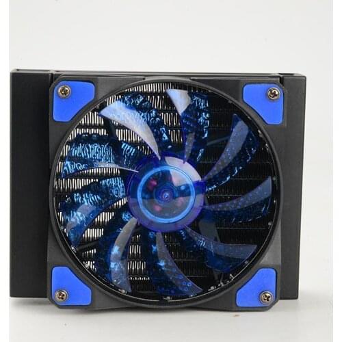 OCOCOO fan cold exhaust computer water cooling suit Color Case Fan 12cmRGB mute DIY computer host CPU graphics card water cooled