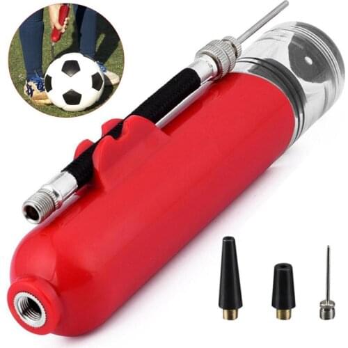 Portable Mini Ball Pump Basketball Football Volleyball Inflator Pump Inflatable Needle Nozzle Accessories Bicycle Pump Supplies