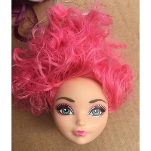 Rare Collection Monster Doll Head Good Makeup Doll Head Girl Dressing DIY Toy Parts Children Birthday Christmas Gift Party Favor