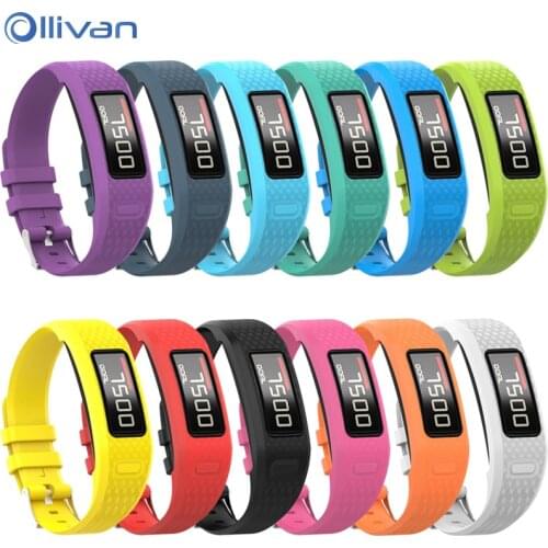 S/L size Silicone Wrist Strap Replacement watch band for Garmin Vivofit 1/Vivofit 2 for Garmin vivofit1 Vivofit2 Bracelet belt