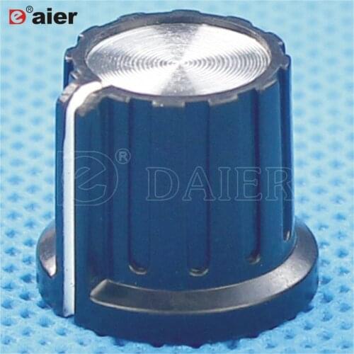 100PCS KN-111 pedal effectors knobs for potentiometer aluminum