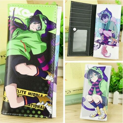Sk8 Wallet Langa Reki Miya Short Long Wallets Purse High Quality PU Leather anime Sk8 the infinity Notecases 2 Sizes