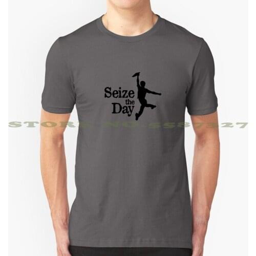 Seize The Day Graphic Custom Funny Hot Sale Tshirt Newsies Seize The Day Seize Day Musicals Broadway David Moscow Lyrics Quote