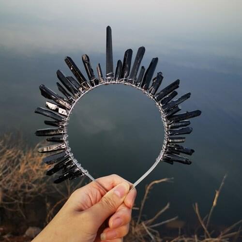 Fashion Crystal Tiara Headband queen Princess Crystal Comb Wedding Bridal Hair Accessories Prom Hairpins jewelry Handmade Gifts