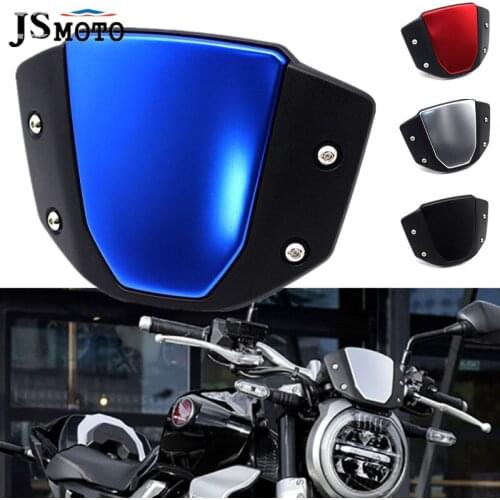 Motorcycle CNC Front Windshield Wind Deflector Windscreen Universal Accessories For HONDA CB150R cb 150r CB150R 2018 2019 2020