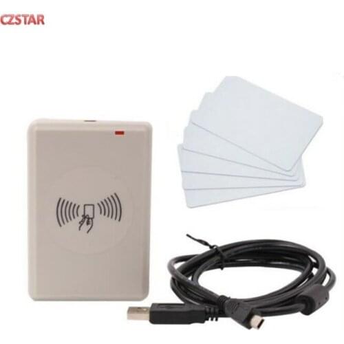 5cm-3m long range control card reader 915mhz 865mhz ISO18000-6C EPC gen2 desktop UHF reader work with computer Windows systems