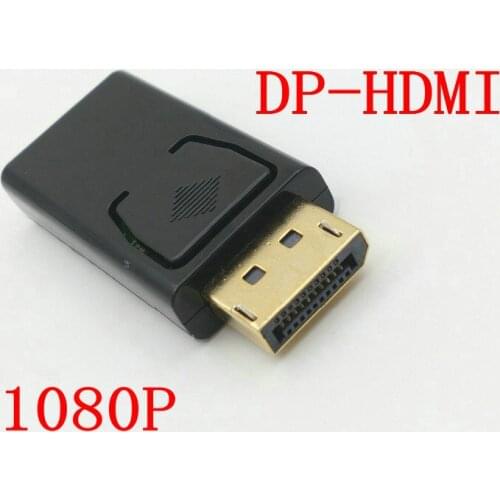 50pcs Display Port Male to HDMI-compatible Female Adapter for MacBook Pro Air HDTV DVD Connectors New