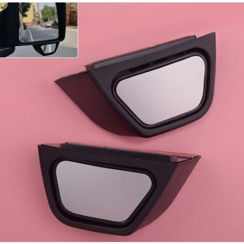 1 Pair Black Car Rearview Blind Spot Assist Mirror ABS Fit for Suzuki Jimny 2020 2019 2018