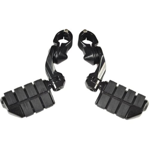 Motorcycle pedal 1.25" 32mm adjustable road platform case for Honda Kawasaki Suzuki Yamahas pedal box