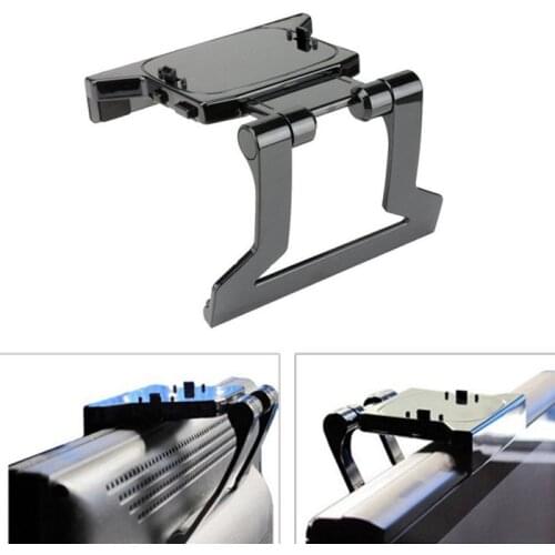 High Quality TV Clip Clamp Mount Stand Holder for Microsoft Xbox 360 Kinect Sensor Mini Adjustable Support For Movement Sensors