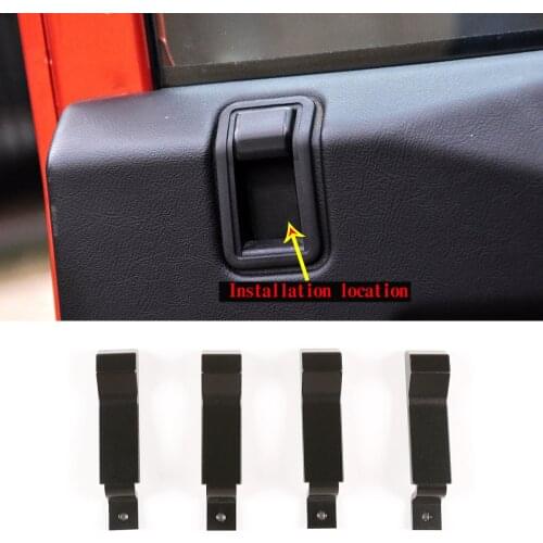 For 2004-2018 Land Rover Defender 90 110 130 aluminum alloy door handle decorative cover automotive interior accessories