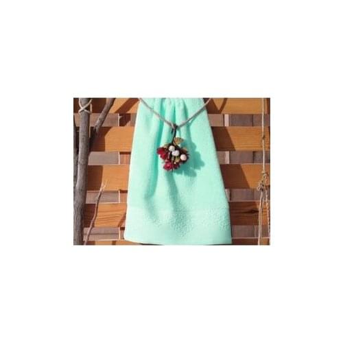 DowryWorld -Duru Bath Towel 100x150 cm Water Green