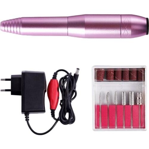 Electric Nail Drill Professional Nail Drill Kit Portable Nail Drill Machine Pen Nail File Drill for Acrylic Nails Gel Nails EU