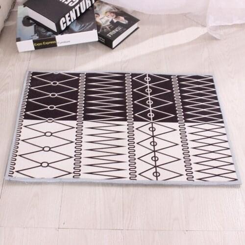 Geometric Doormat Kitchen Living Room Carpet / Bath Mat Home Entrance Floor Mat Hallway Absorbent Area Rugs Non-Slip Mats