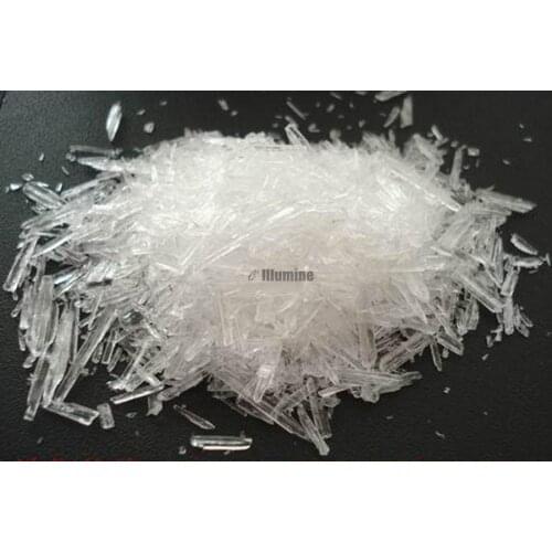 Pure Natural 99.9% Menthol Menthanol Solid Spice Clearing Heat Detoxification Seasoning Additives 100g