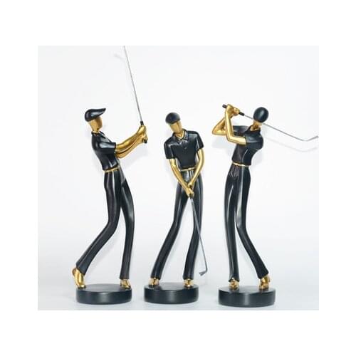 MONEY DEFENDS MODERN SIMPLICITY GOLF CREATIVITY CHARACTER DECORATION HOME LIVING ROOM OFFICE DESKTOP CLUB ART DECORATIONS