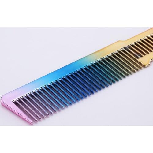Professional Hairdresser Stylists Barber Flat Top Hair Cutting Combs