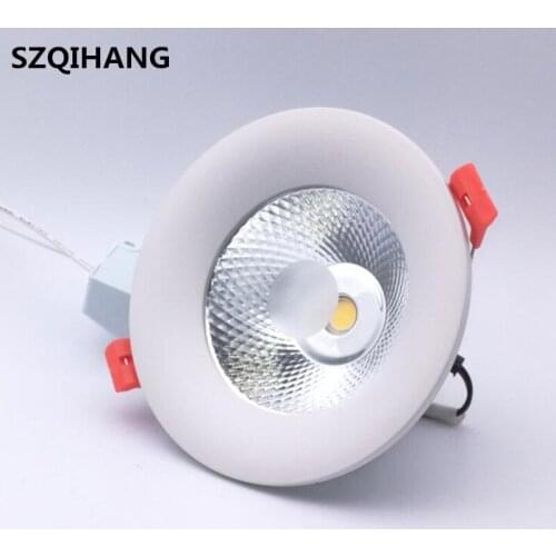 Dimmable 7W/10W/15W/20W LED COB Ceiling Light Fixture Zoomable Focus Picture Lamp Living Room High quality COB Down Lamp