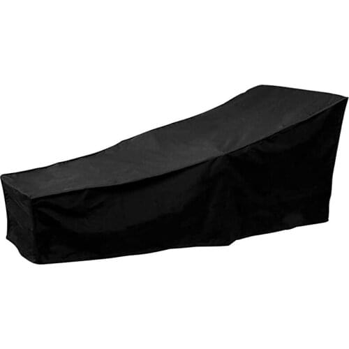 1 Pack Outdoor Sun Lounger Cover, Waterproof Garden Wicker Chair Sunbed Cover, Terrace Furniture Protection Layer