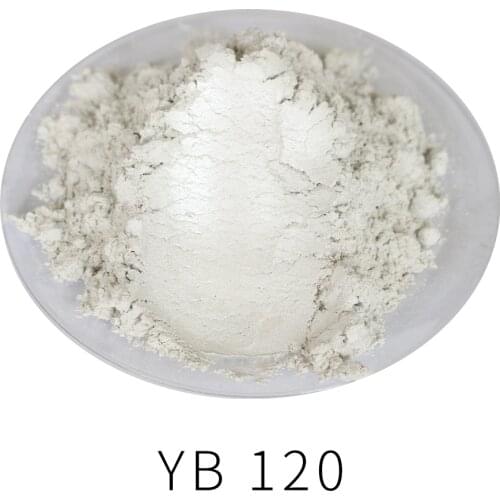 100g Glossy White Type 120 Pearl Powder Acrylic Paint Pigment for DIY Soap Automotive Art Crafts Dye
