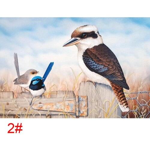 16 Kinds Bird Diamond Painting 5D DIY Diamond Painting Animal Cross Stitch Embroidery Rhinestones Mosaic Kits Home Wall Decor 05